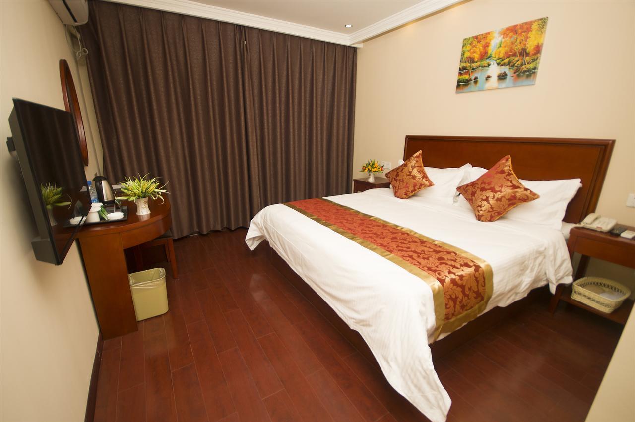 Greentree Inn Shandong Jinan Daming Lake Business Hotel Exterior foto