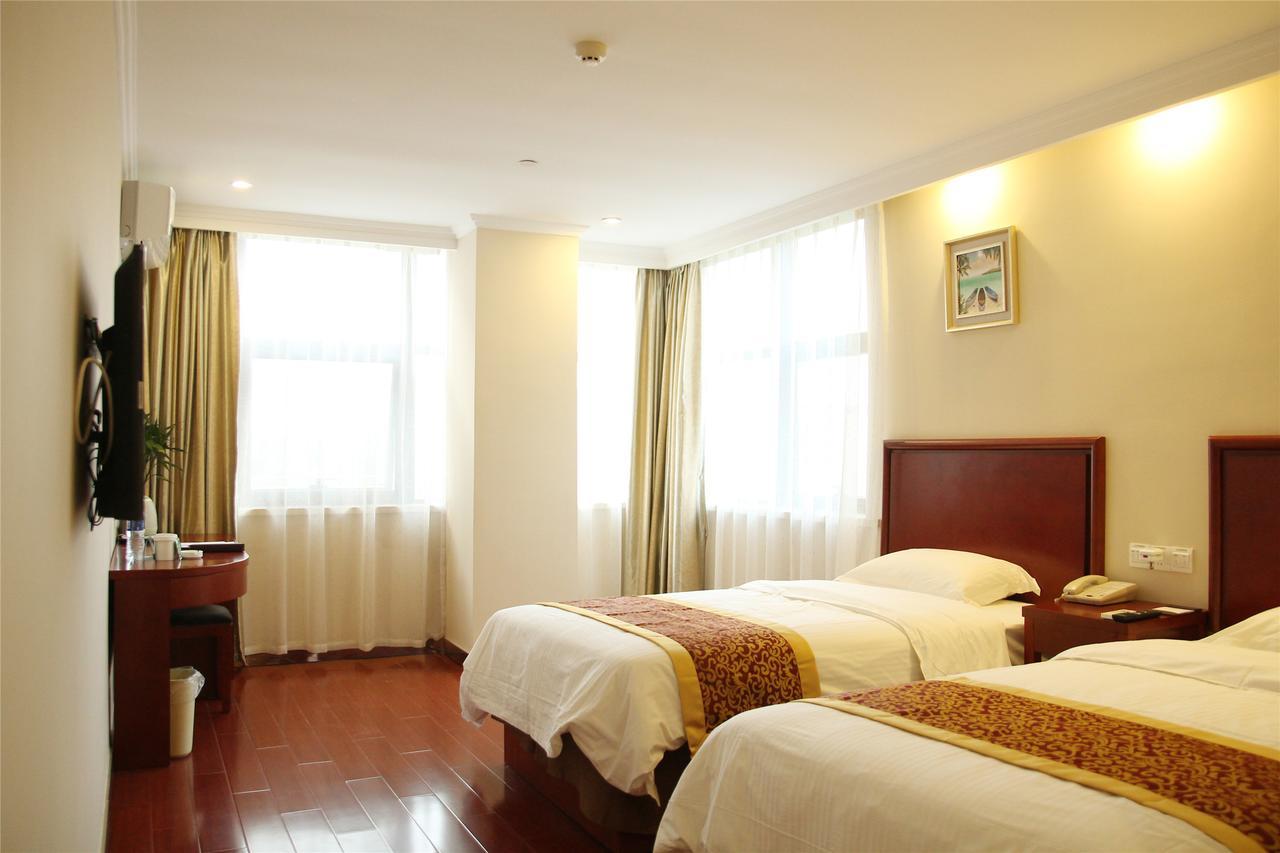 Greentree Inn Shandong Jinan Daming Lake Business Hotel Exterior foto