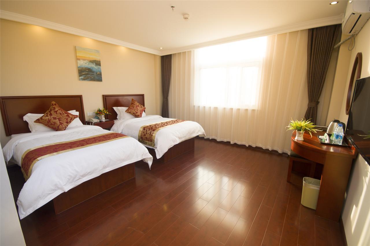 Greentree Inn Shandong Jinan Daming Lake Business Hotel Exterior foto