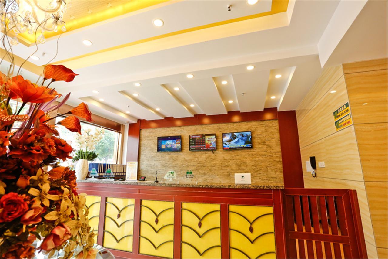 Greentree Inn Shandong Jinan Daming Lake Business Hotel Exterior foto